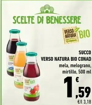 Conad Conad Succo E Polpa Mela 500ml offerta