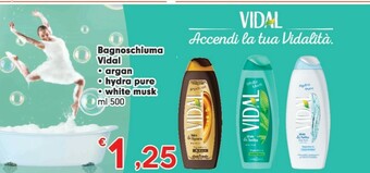Despar Vidal Bagnoschiuma offerta