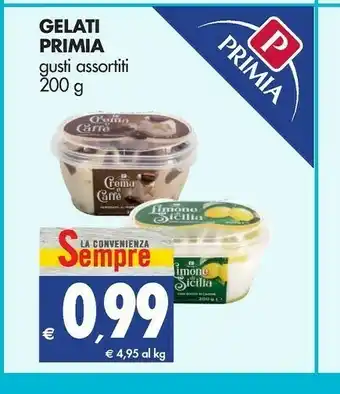 Tigros Primia Gelati offerta