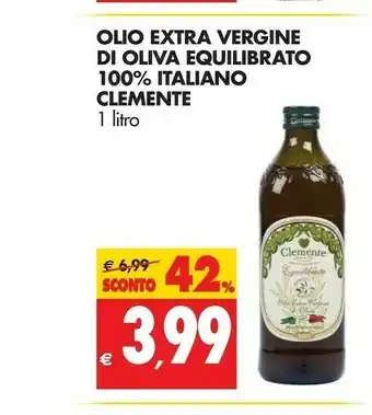 Tigros Clemente Olio extravergine di oliva offerta