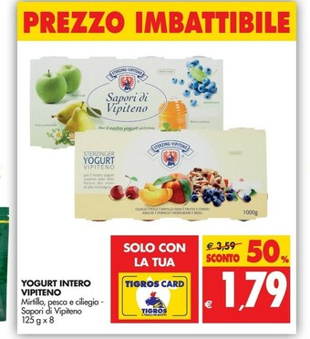 Tigros Formaggio offerta