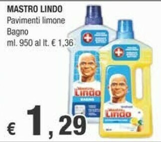 Crai Mastro lindo Pavimenti Limone Bagno offerta