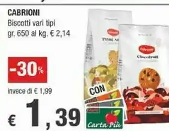 Cabrioni Ciocofroll Con Gocce Di Cioccolato 650 G(ml)