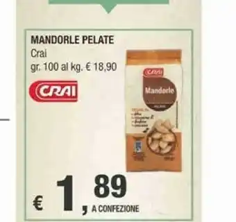 Crai Scrai Mandorle Pelate offerta