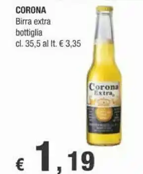 Crai Corona - Corona Extra 355 G(ml) offerta