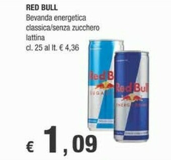 Crai Red bull Energy Drink offerta