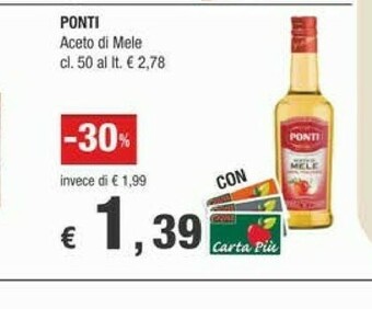 Ponti Aceto Di Mele 500 G(ml)