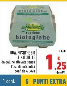 Conad Superstore Le Naturelle Uova offerta