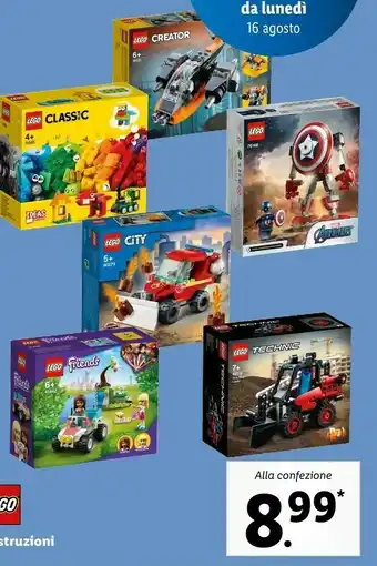 Lidl Lego Linea offerta