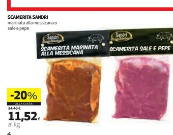 Coop Sandri Scamerita Sale E Pepe offerta