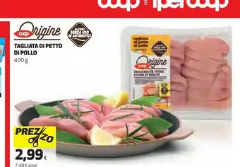 Coop Coop - Tagliata Di Petto Di Pollo offerta