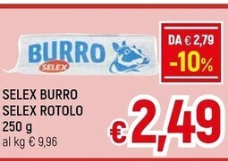 A&O Selex burro offerta