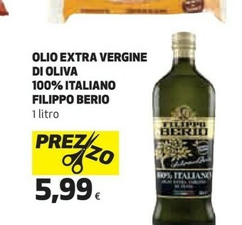 Coop Filippo Berio - Olio Extra Vergine Di Oliva offerta