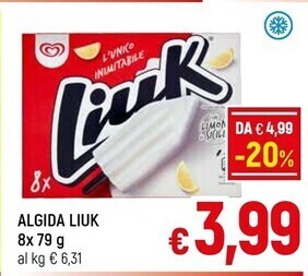 A&O Algida liuk offerta