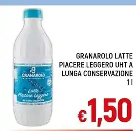 A&O Granarolo latte piacere leggero uht offerta