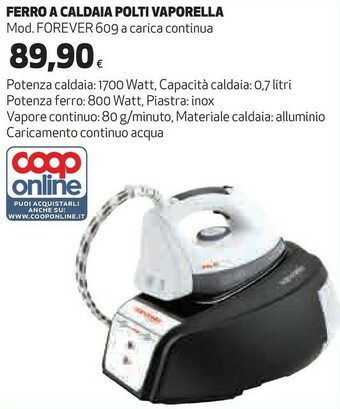 Coop Coop Ferro A Caldaia Polti Vaporella offerta