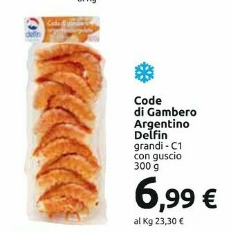 Carrefour Gamberi offerta