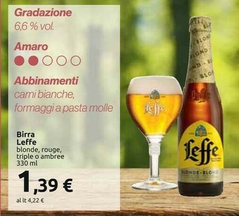 Carrefour Leffe Birra offerta