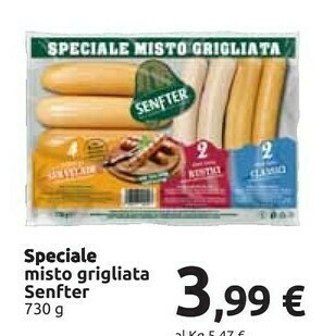 Carrefour Senfter Wurstel offerta