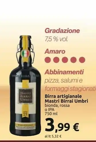 Mastri birrai umbri Birra