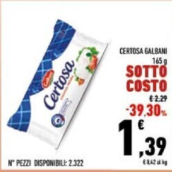 Conad City Galbani certosa offerta