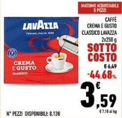 Lavazza caffe crema e gusto classico