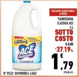 Conad City Ace candeggina classica offerta