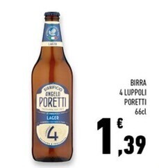 Conad Superstore Angelo poretti birra 4 luppoli offerta