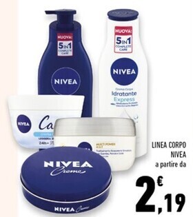 Conad Superstore Nivea linea corpo offerta