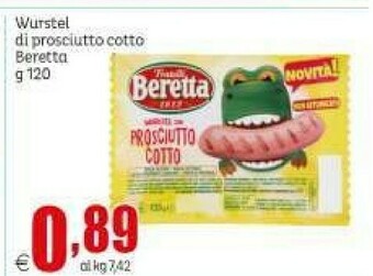 Elite Beretta Prosciutto cotto offerta