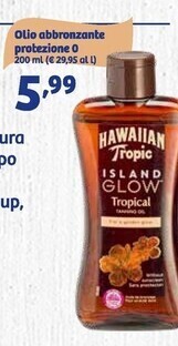In'S Mercato Hawaiian tropic olio abbronzante protezione 0 offerta