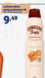 In'S Mercato Hawaiian tropic lozione solare spray protezione 30 offerta