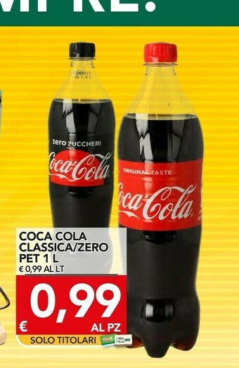 TuoDi Coca Cola Coca cola zero offerta