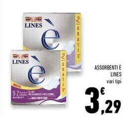 Conad Superstore Lines assorbenti e offerta