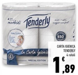 Conad Superstore Tenderly carta igienica offerta
