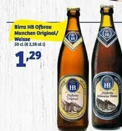 In'S Mercato Hb birra ofbrau munchen original / weisse offerta