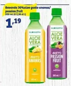 Bevanda 30 % aloe gusto ananas / passion fruit