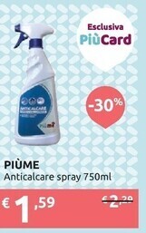 Ipersoap Piume anticalcare spray offerta