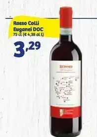In'S Mercato Rosso colli euganei doc offerta