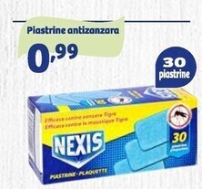 Piastrine antizanzara