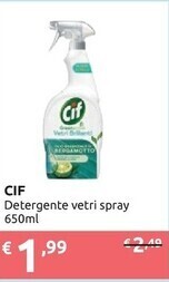 Ipersoap Cif detergente vetri spray offerta