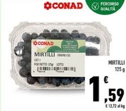 Conad Conad mirtilli offerta