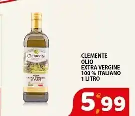 Mio Market Clemente olio extravergine di oliva 100% italiano offerta