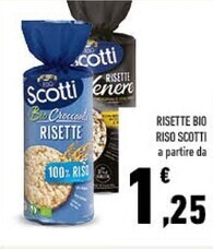 Conad Scotti risette bio riso offerta