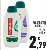 Conad Borotalco bagnodoccia offerta
