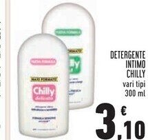 Conad Chilly detergente intimo offerta
