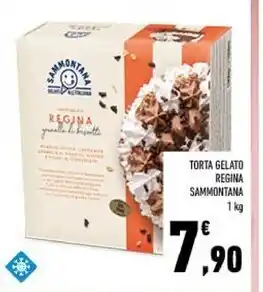 Conad Sammontana torta gelato regina offerta