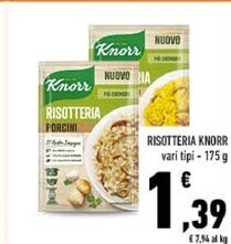 Conad Knorr risotteria offerta