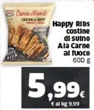 Ok Sigma Aia happy ribs costine di suino offerta