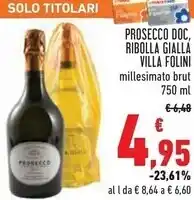 Villa folini prosecco doc